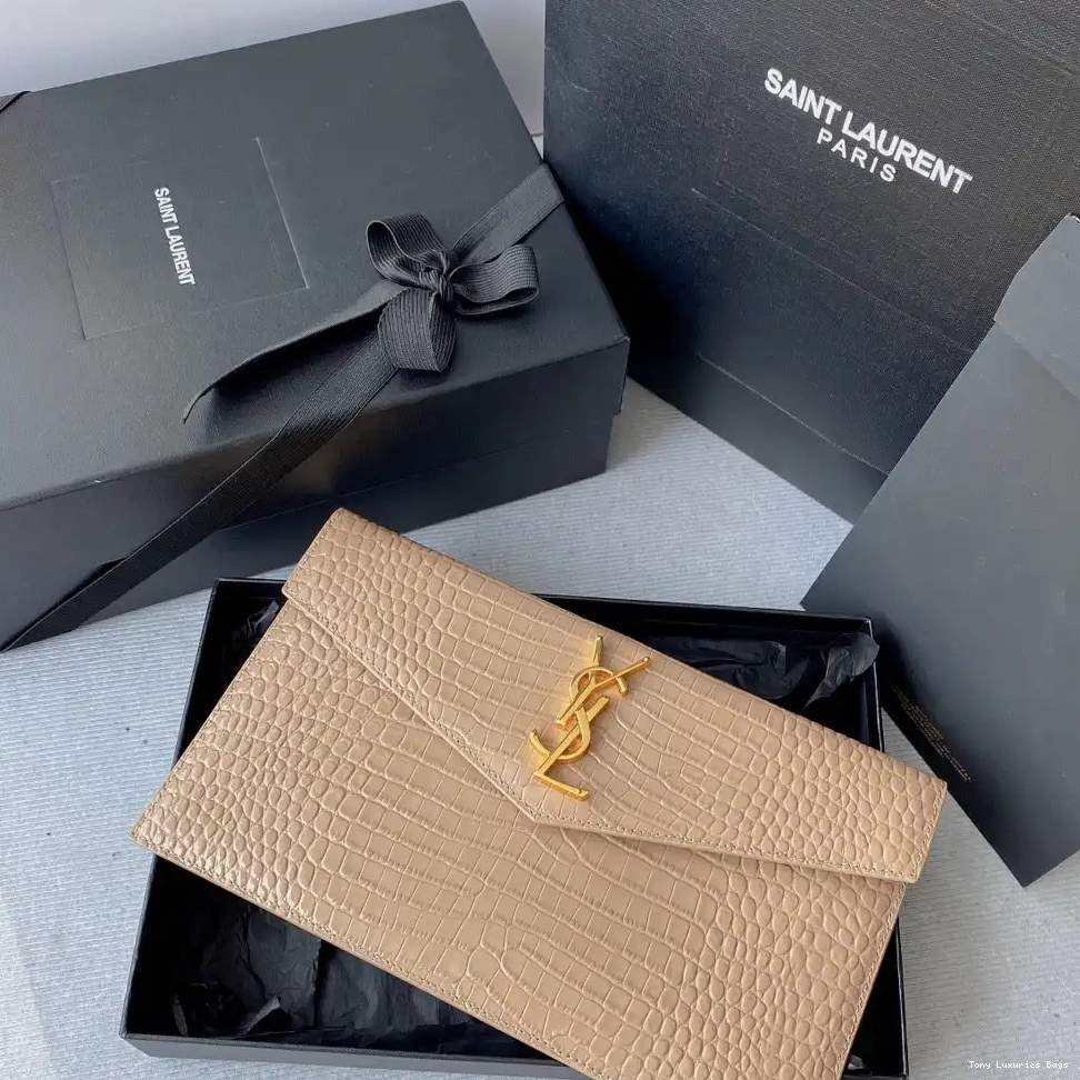 Tony Luxuries POUCH-27*16*2cm UPTOWN YSL 0601